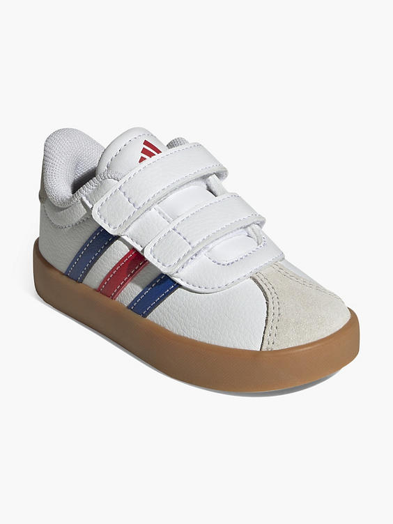 Witte sneaker VL COURT 3.0 CF I velcro