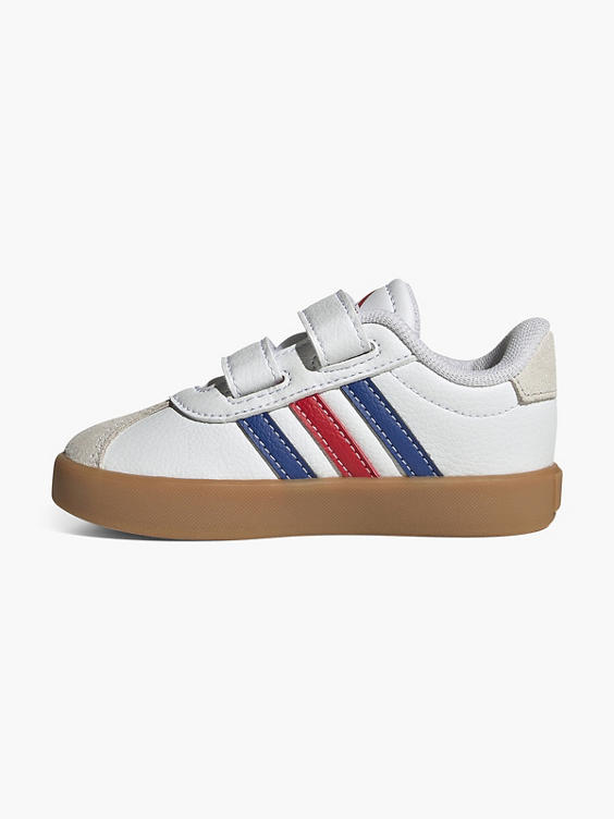 Witte sneaker VL COURT 3.0 CF I velcro