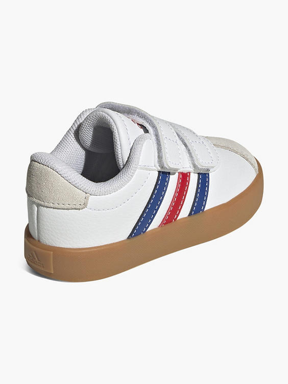 Witte sneaker VL COURT 3.0 CF I velcro