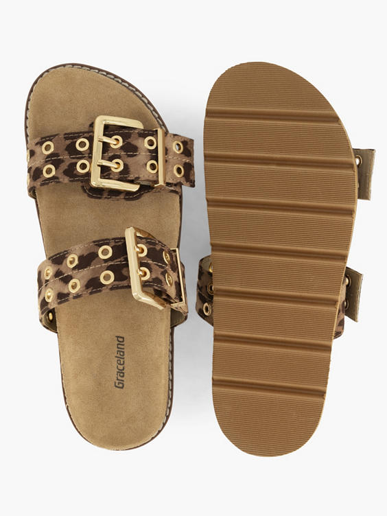 Panterprint slipper