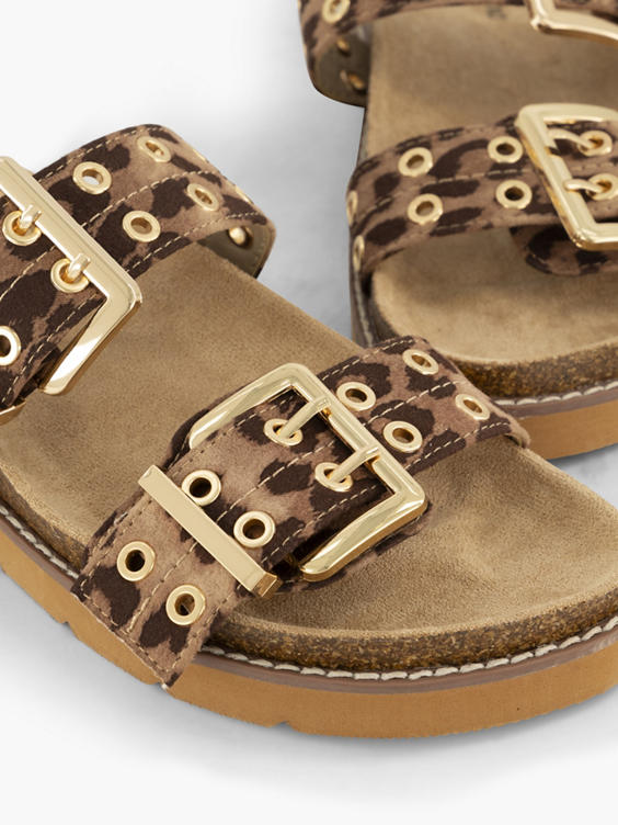 Panterprint slipper