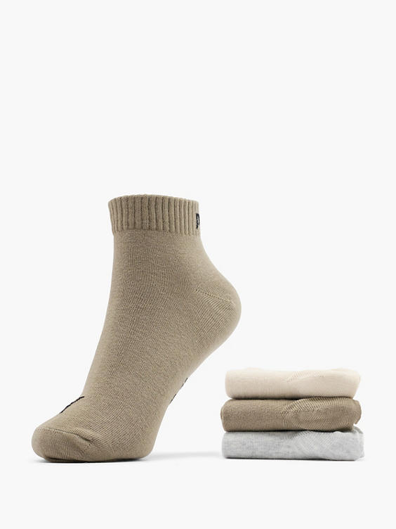 Gekleurde sokken mt 39-42 3 pak