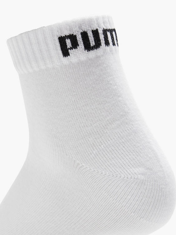 Witte sokken QUARTER PLAIN sokken mt 39-42 3 pak 