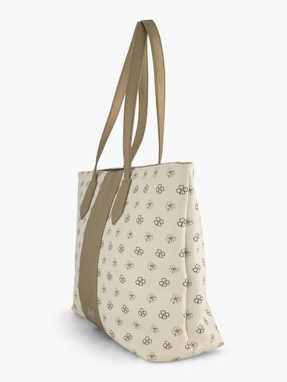Beige shopper 