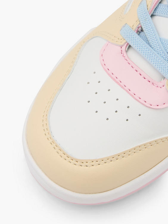 Gekleurde hoge sneaker klittenband Stitch
