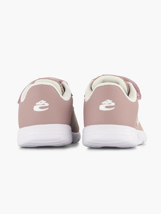 Roze sneaker velcro