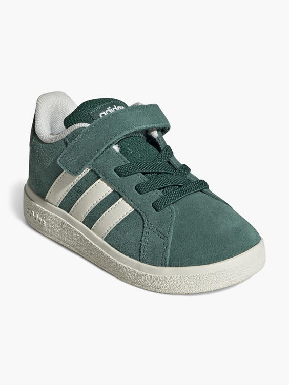 Groene sneaker GRAND COURT 00s EL I klittenband