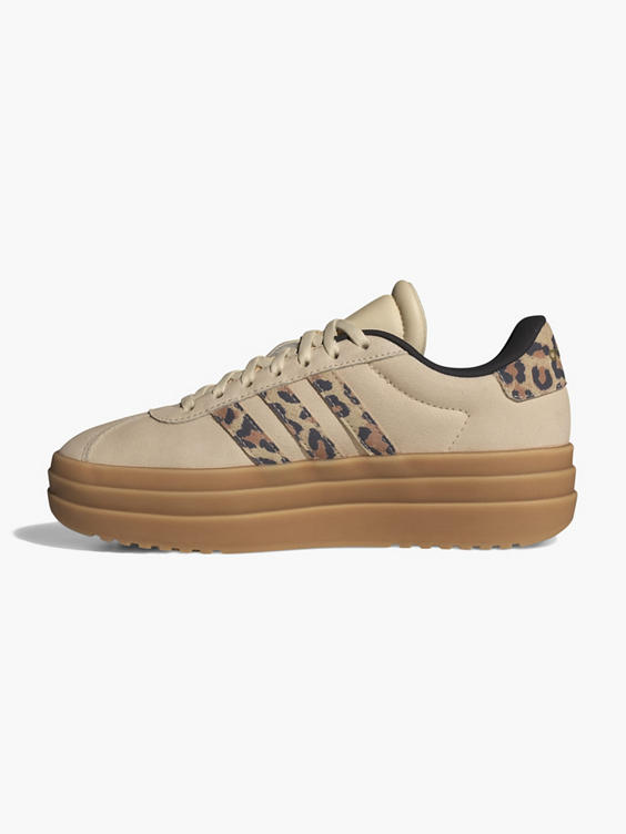 Gouden platform sneaker VL COURT BOLD J