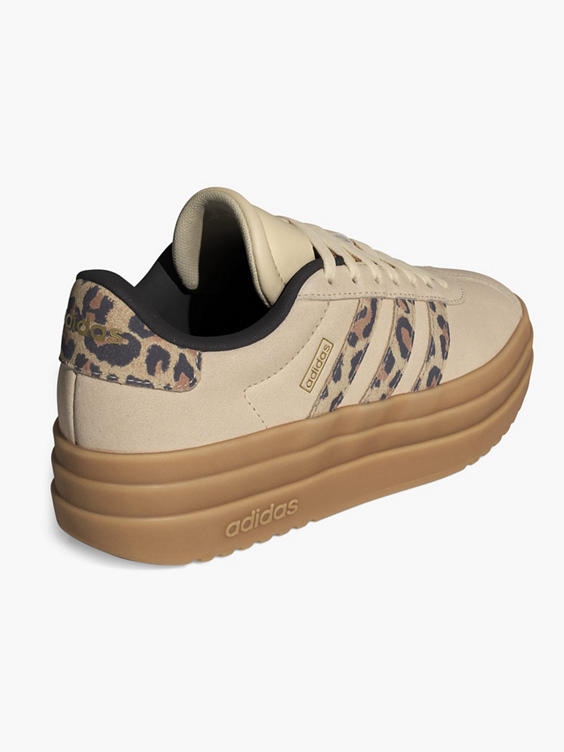 Gouden platform sneaker VL COURT BOLD J