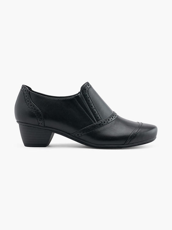 Leder Komfort Hochfront Pumps