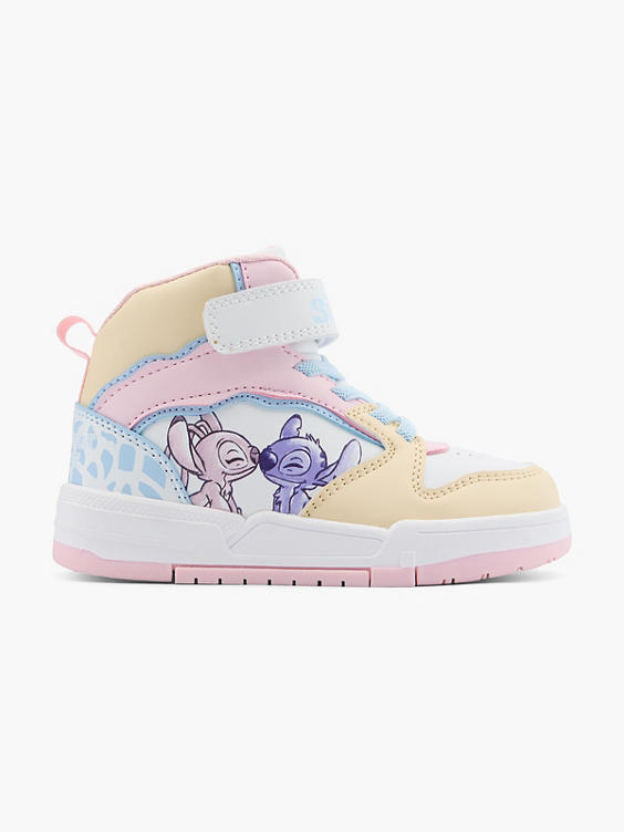 Stitch Gekleurde hoge sneaker klittenband Stitch