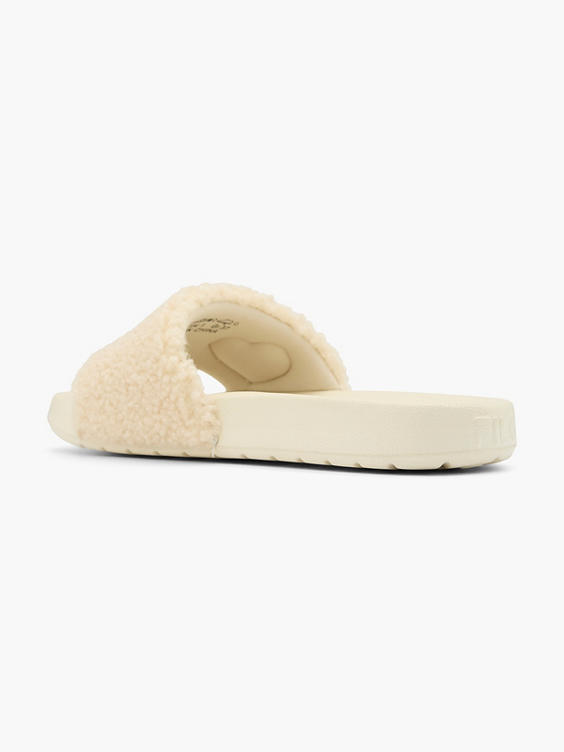 Beige badslipper 