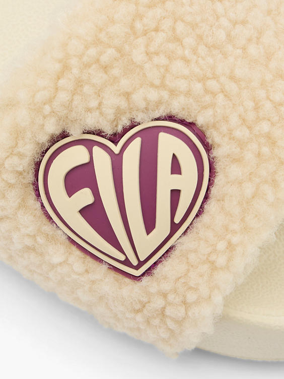 Beige badslipper 