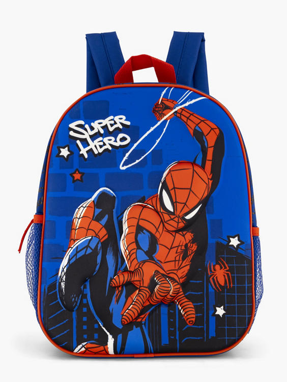 Blauwe rugzak Spiderman