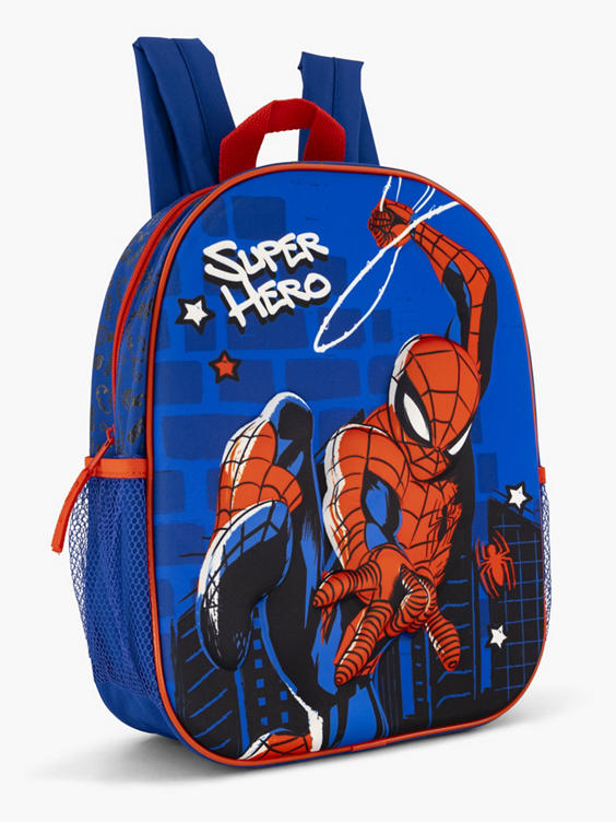 Blauwe rugzak Spiderman