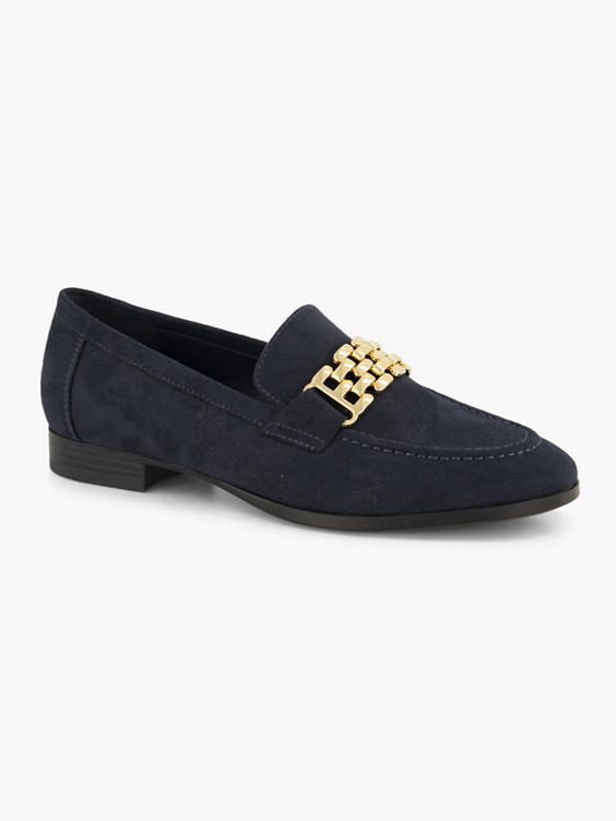 Blauwe loafer 
