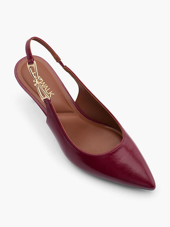 Rode slingback
