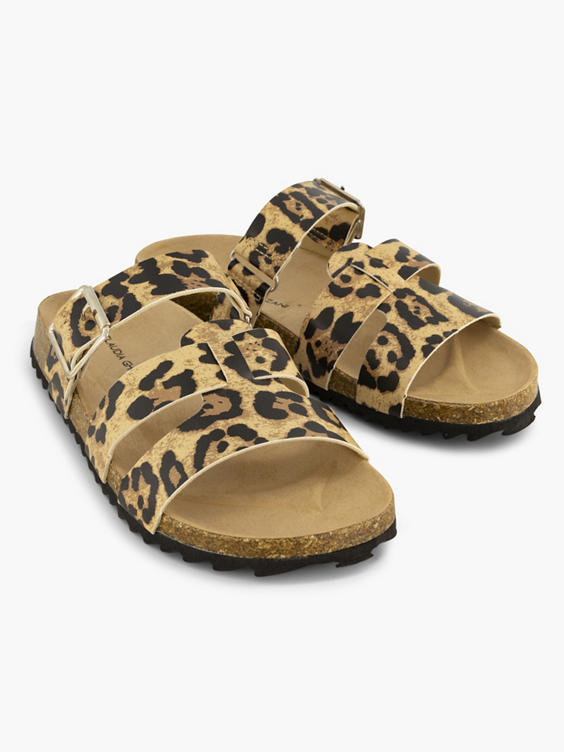 Panterprint slipper