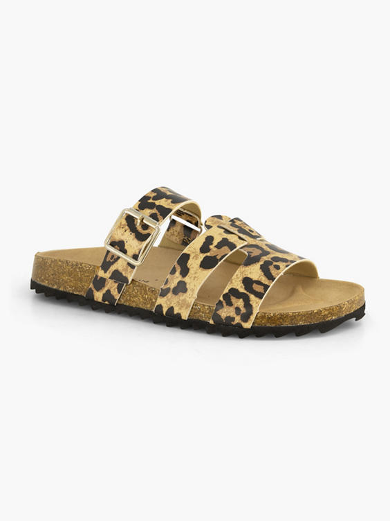 Panterprint slipper