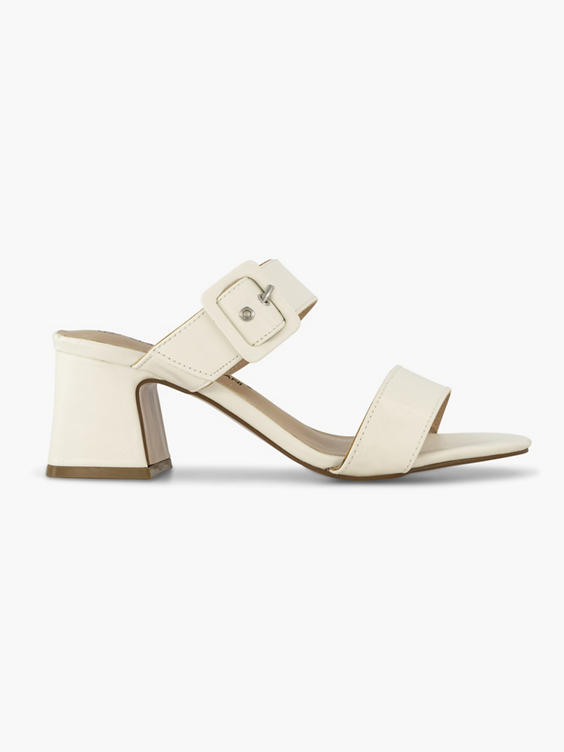 Witte sandalette