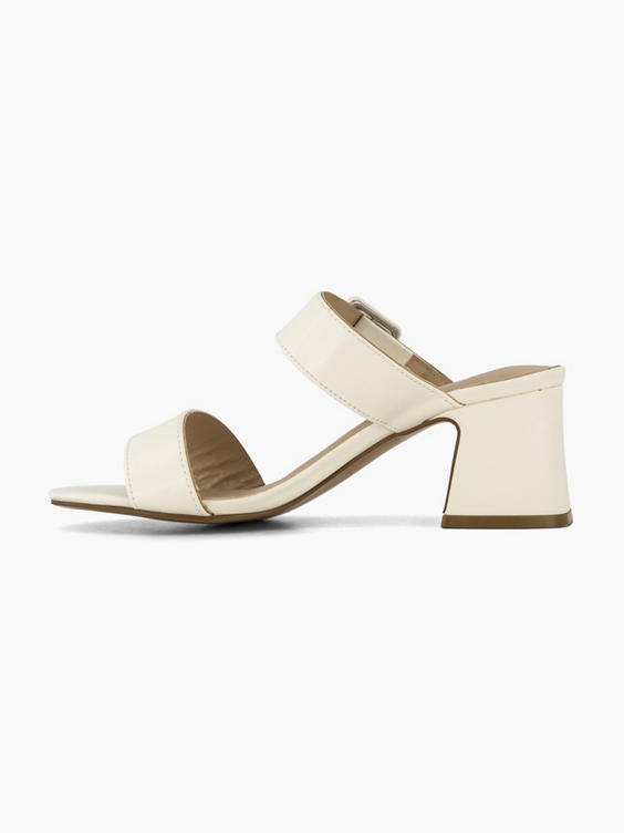 Witte sandalette