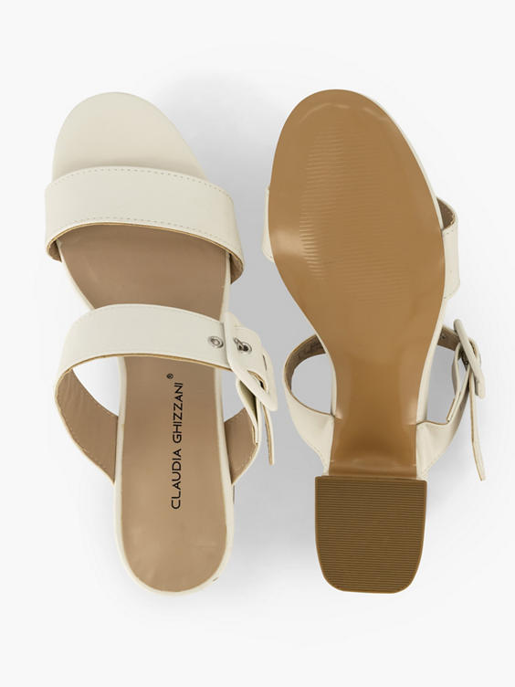 Witte sandalette