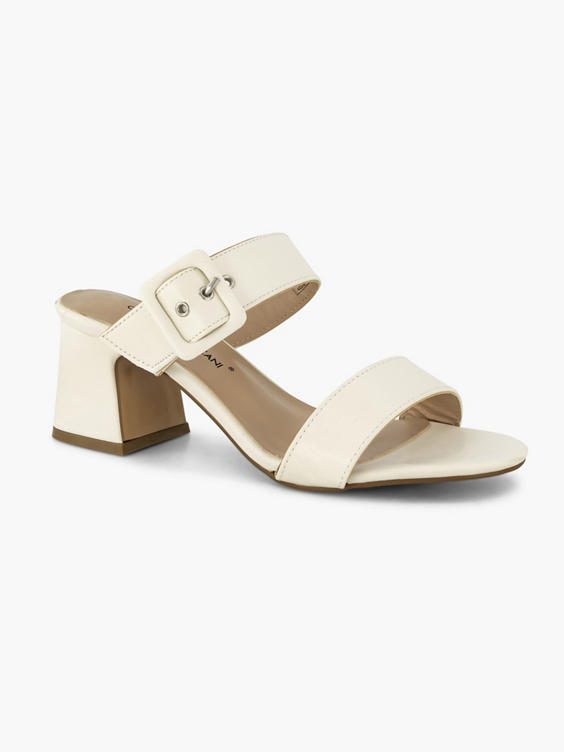 Witte sandalette