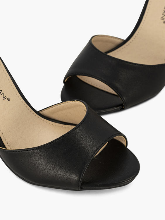 Zwarte sandalette