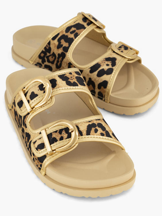 Panterprint slipper