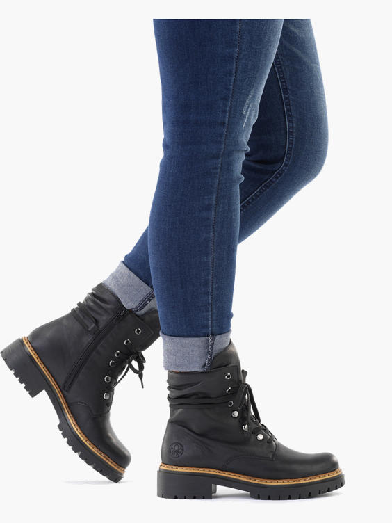 Biker Boots Deichmann Stiefel Leder Ankle Boot Deichmann Biker