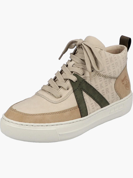 S.Oliver Damen Sneaker Mit Reißverschluss – Beige, Flach, Weich, Für Alltag & Freizeit
