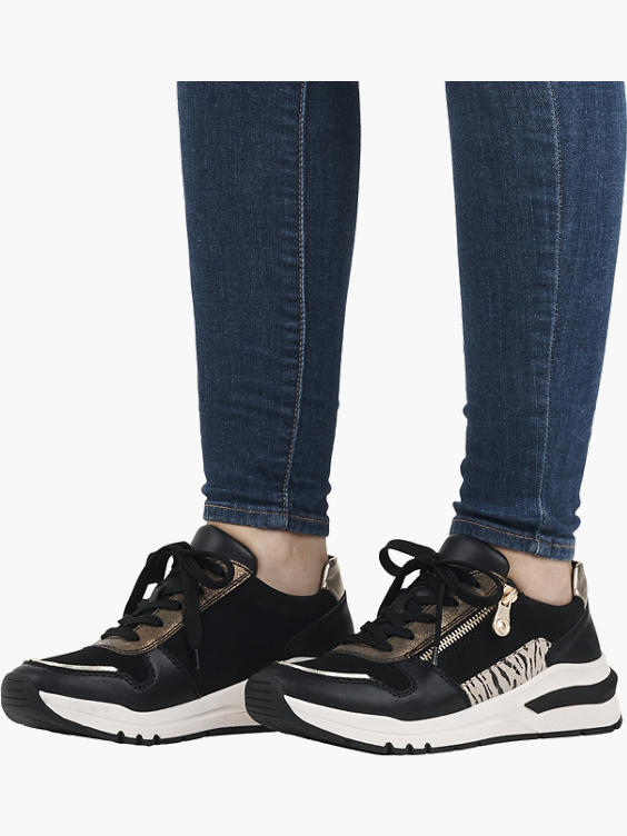 Rieker) Rieker Damen Sneaker Low in schwarz | DEICHMANN 