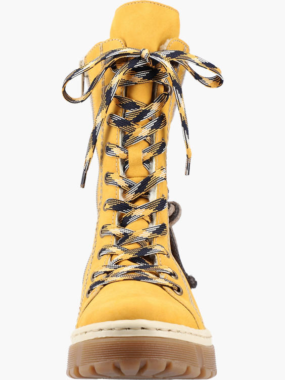 Rieker Damen Senfgelbe Schuhe Rieker Rieker Stiefel Rieker