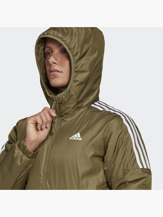 essentials insulated hooded jacket