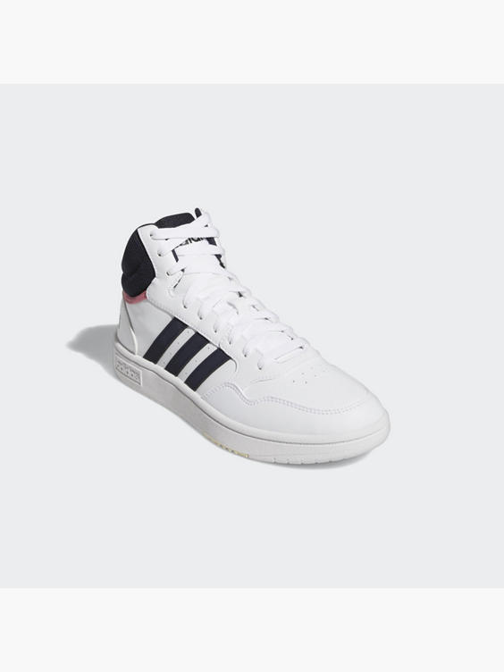 Toevoeging boekje boeket adidas) Hoops 3.0 Mid Classic Schuh in weiß | DEICHMANN