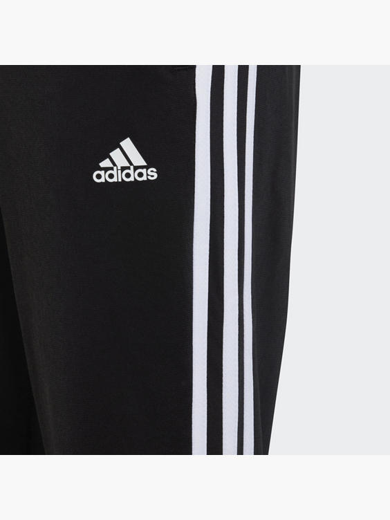 adidas) Essentials 3-Streifen Tiberio Trainingsanzug in schwarz | DEICHMANN
