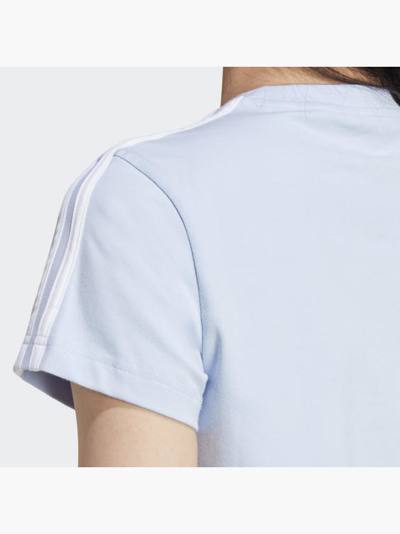 Essentials 3-Streifen T-Shirt-Kleid