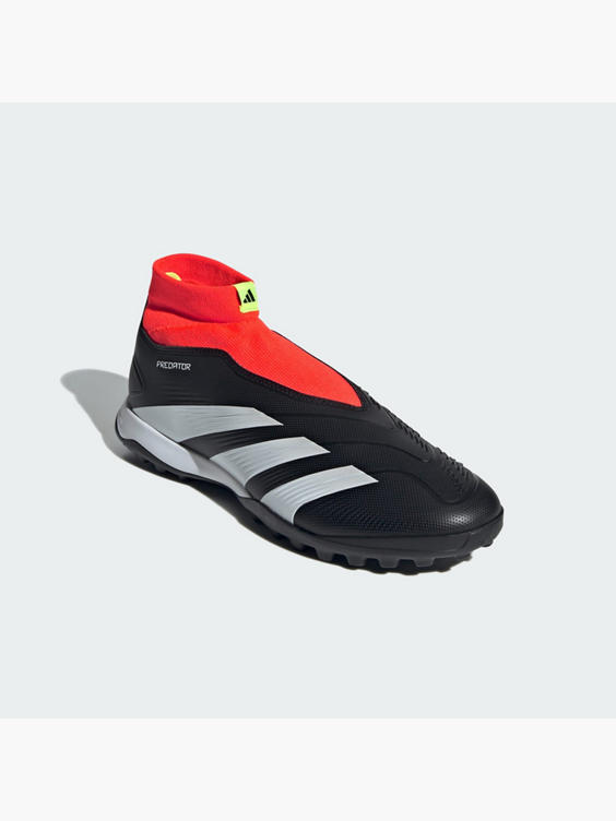 adidas) Predator 24 League Laceless TF Fußballschuh in schwarz 