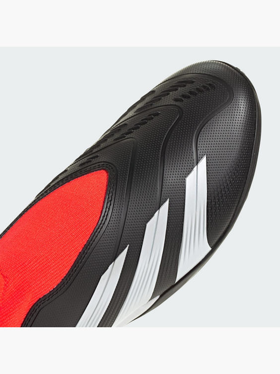 adidas) Predator 24 League Laceless TF Fußballschuh in schwarz 